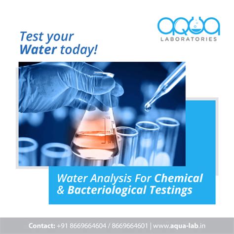 water testing analysis lab services for drinking agriculture school