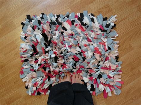 T Shirt Shag Rug Diy