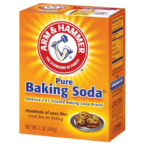 While these two ingredients have a lot in common, they are not the same. Arm & Hammer Baking Soda, Pure, 1 lb (454 g)