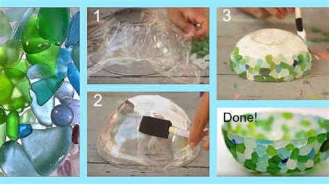 How To Make A Dazzling Diy Sea Glass Bowl