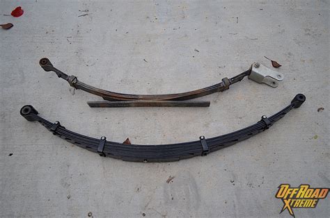 Longer Leaf Springs For A Better Ride