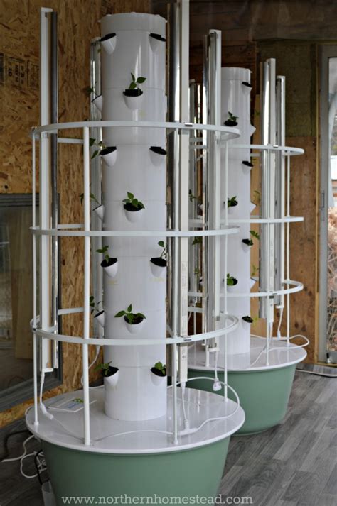 Growing The Tower Garden In Cold Climate Northern Homestead