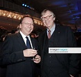 Klaus Uwe Benneter (li., GER SPD Generalsekretär) und Walter Rasch (re ...