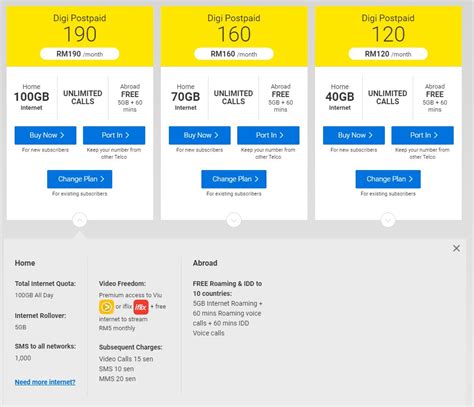 You can choose from variety of. Digi introduces new postpaid plans with all-day internet ...