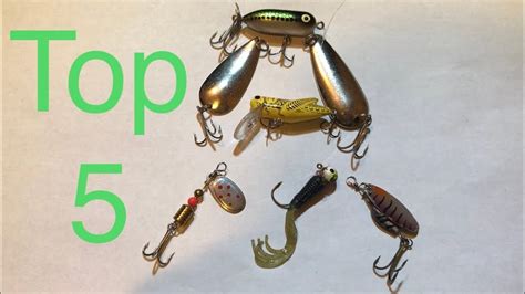 Top 5 Lures For Green Sunfish Youtube