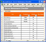 Server Installation Checklist Images