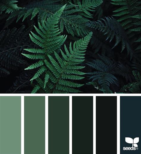 Color Nature Green Colour Palette House Colors Design Seeds