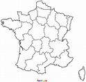 France Map Outline - Coloring Home