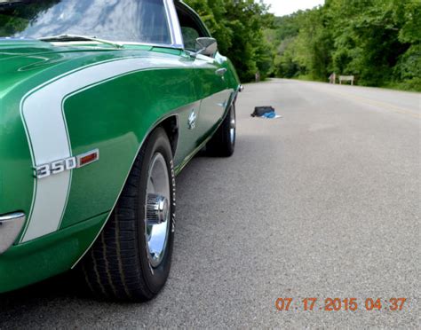 1969 Camaro Ss 350 Real Factory Ss X 55 Solid Beautiful Rallye Green