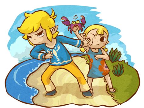 Link And Aryll By Aviarei On Deviantart