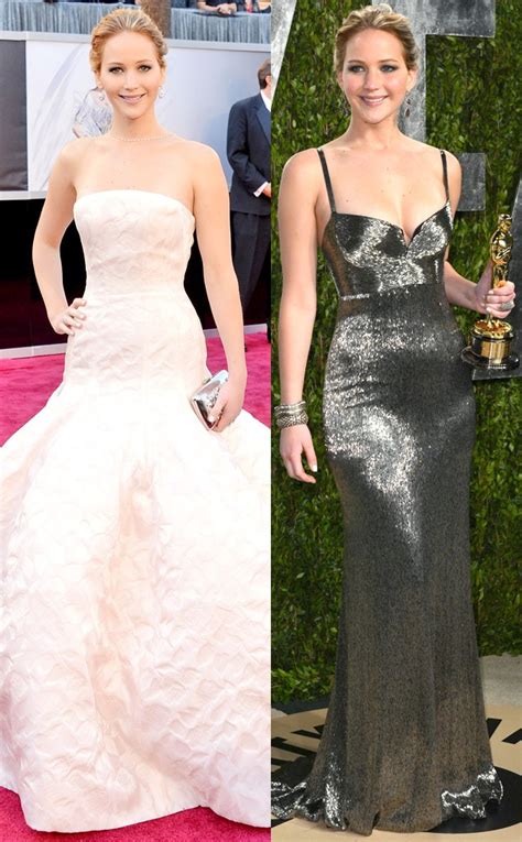 Jennifer Lawrence From Oscars After Party Dresses E News