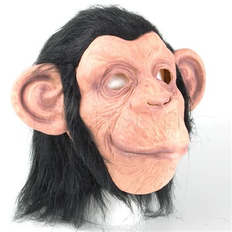 Big Eared Rubber Latex Monkey Mask Holiday Party Maske Gorillas Dragon