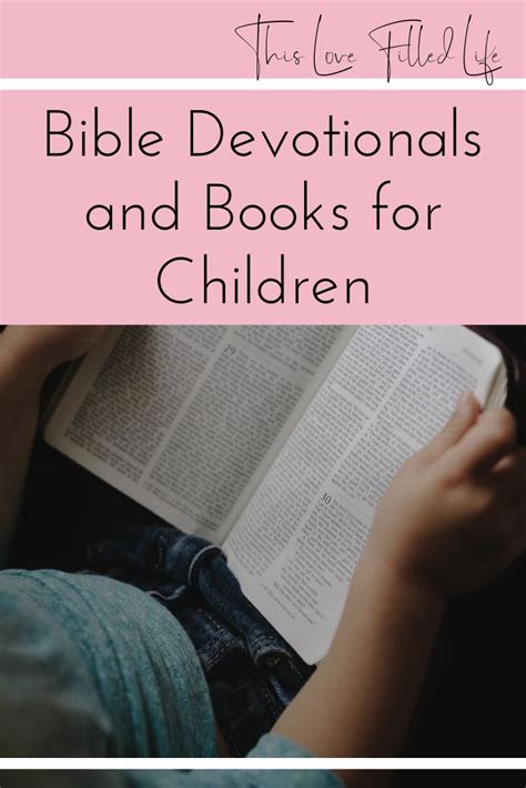 Bible Study And Devotionals For Children And Homeschool Bible Study