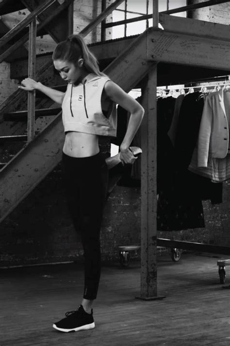 How Gigi Hadid Gets Ready For Fashion Week Fitness Photoshoot