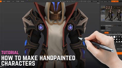 Creating Blizzard Style Characters Hand Painted