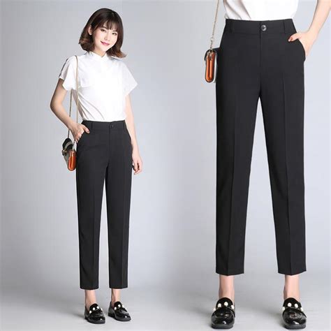 2020 New Fashion Design Formal Ladies Pants For Women