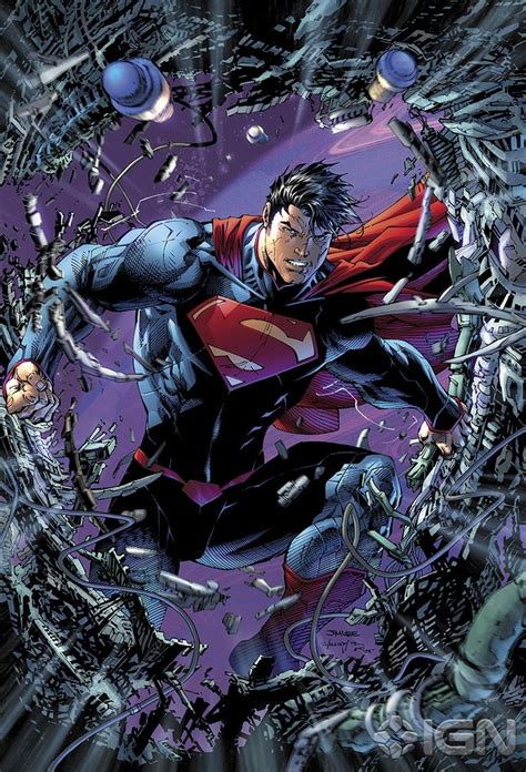 Superman Unchained 1 Digital Deluxe Cover By Jim Lee Jim Lee
