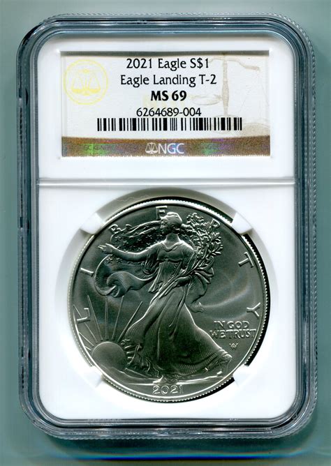 2021 Type 2 Ngc Silver Eagles 2021 Type 2 Ngc American Silver Eagles