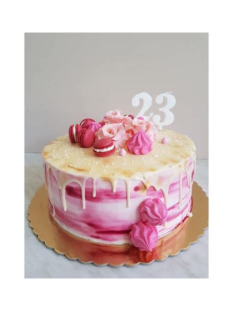 Birthday Cake 23 Birthday Cake Birthday Cake Decorating 21st
