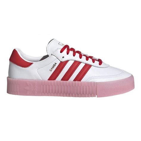 Adidas Originals Sambarose Damen Schuhe Weiß Pink Rot Fx6269