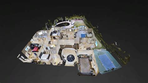 Matterport 3d Showcase Crazy Houses Mansion Tour Modern Glam Living