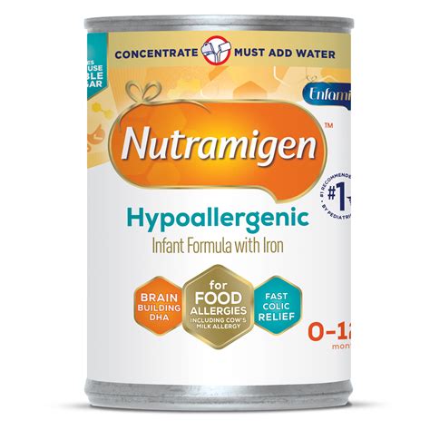 Nutramigen Hypoallergenic Infant Formula For Cows Milk Allergy