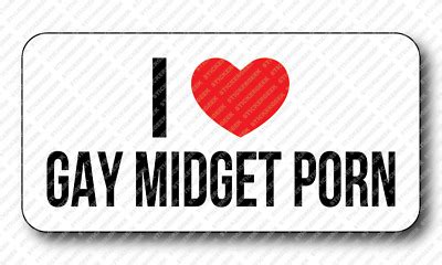 I LOVE HEART GAY MIDGET PORN Gag Joke Prank Funny Hard Hat Toolbox