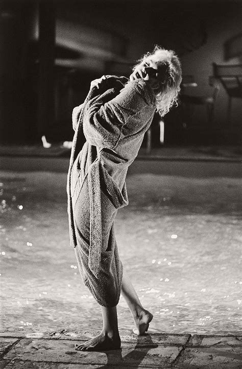 Marilyn Monroe In The Pool By Lawrence Schiller 1962 Monovisions