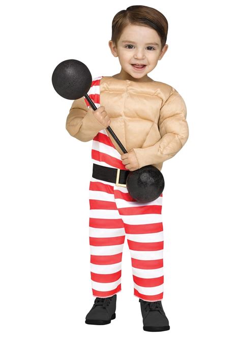 Can you name the muscle names? Muscle Carny Baby Costume - Professional Costumes