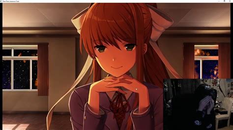 Doki Doki Literature Club Just Monika Ending Reaction Youtube