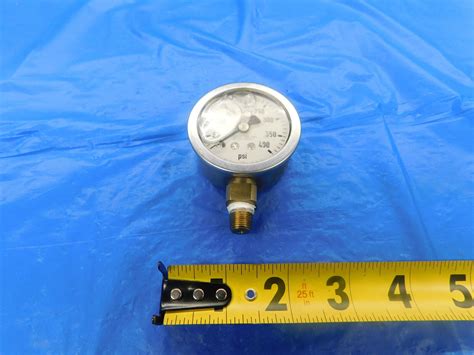 Mcdaniel Controls Liquid Filled Pressure Gauge 0 400 Psi Bronze