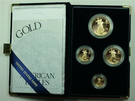 Coin World Marketplace Gold 2000 American Eagle Proof 4 Set Age In