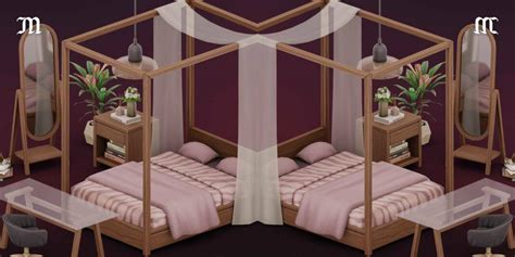 The Sims 4 Mod Myshunosun Tranquil Bedroom Simscolony