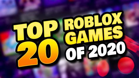Best Roblox Games Of 2020 Top 20 Youtube