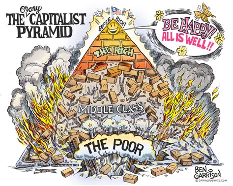 Crony Capitalist Pyramid Ben Garrison Know Your Meme