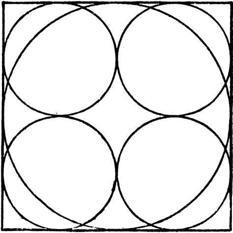 The is not stated that the circle inside the square was the greatest possible circle, so all one can say is 8pi at most. Circles Inside of a Square | ClipArt ETC