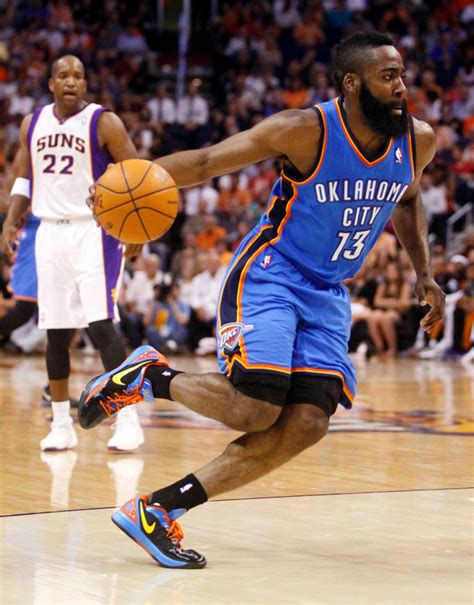 James harden (right hamstring tightness) is listed as out for thursday's game against the hornets. Remembering James Harden's Time As a Nike Athlete | Sole ...