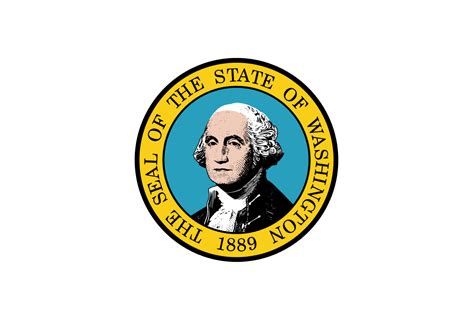 Washington State Seal Halfwheel