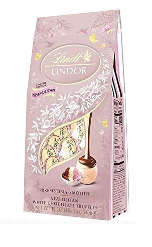 Lindt Lindor Neapolitan White Chocolate Truffles Ounce Walmart Com
