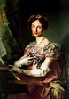 1825 Infanta María Amalia Federica Augusta de Sajonia by Vicente López ...