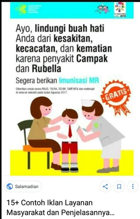 Infografis iklan layanan masyarakat sayur dan buah kementerian kesehatan ri. Contoh Gambar Poster Iklan Layanan Masyarakat Bahasa Sunda ...