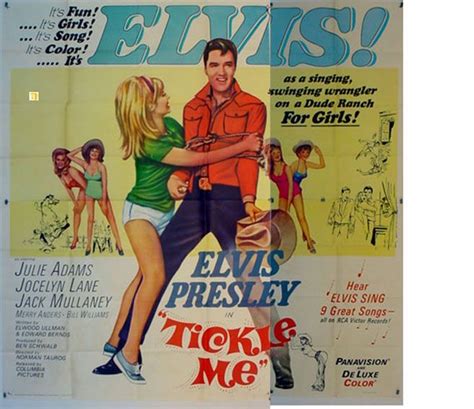 1965 Film Tickle Me Avec Elvis Presley Julie Adams Éducation
