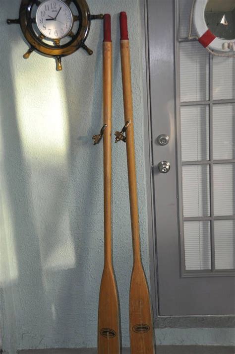 Two Older Feather Brand 6' Oars | Feather brand, Feather ...