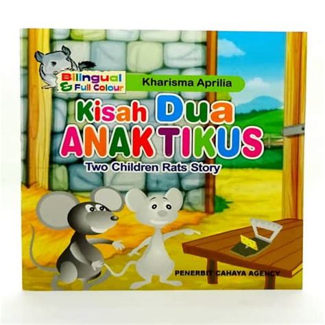 Font untuk buku cerita anak : Buku Anak Cerita Bergambar Bilingual