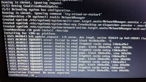 After Arch Linux Installation Problem With Grub Installation Arch