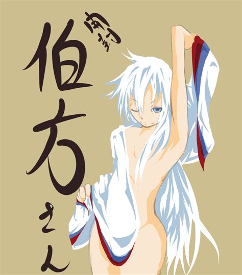 Hakata San Girl Blue Eyes Female Focus Long Hair Mexico Naked Poncho Nude One Eye