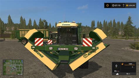 Krone Big Zx550gd Mower V10 Fs17 Farming Simulator 17 Mod Fs 2017 Mod