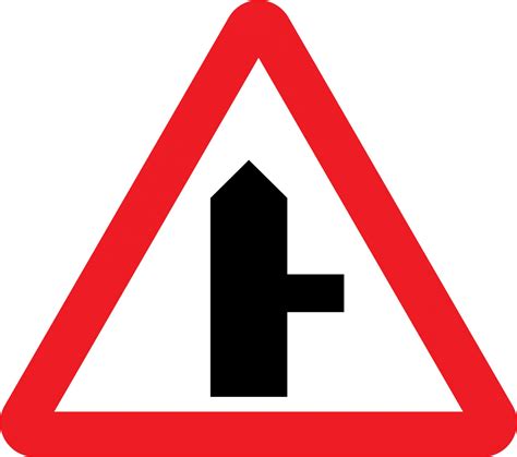 Right Turn Ahead Road Sign Road Traffic Warning We Do Safety Signs