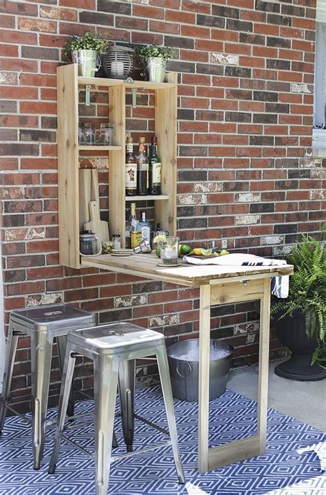 Best Small Space Outdoor Bars And Dining Project Ideas Apartment Therapy