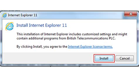 How To Install Internet Explorer 11 Bt